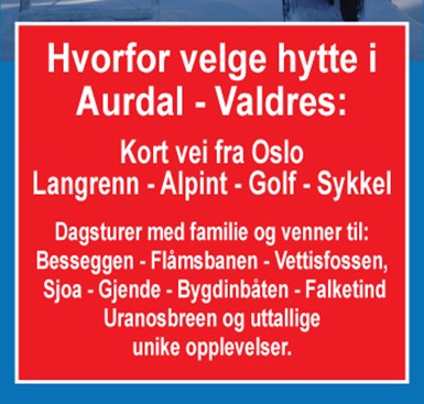 Hvorfor hytte i Valdres
