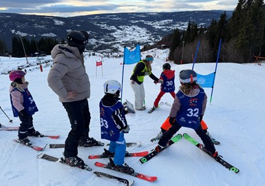 Romjulens barneskirenn i tekst og bilder